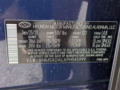 Used 2023 Hyundai Santa Fe Limited w/ Cargo Package image 24