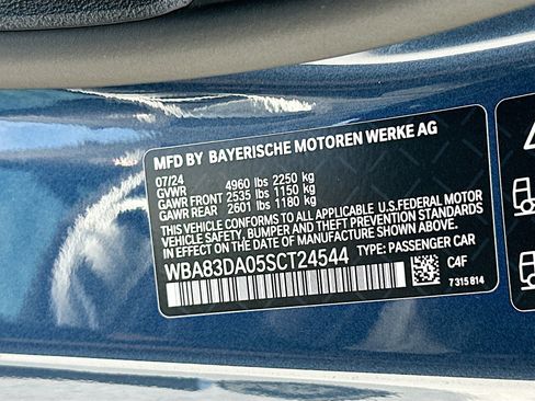 Used 2025 BMW 440i xDrive Coupe w/ Parking Assistance Package AWD/4WD image 36