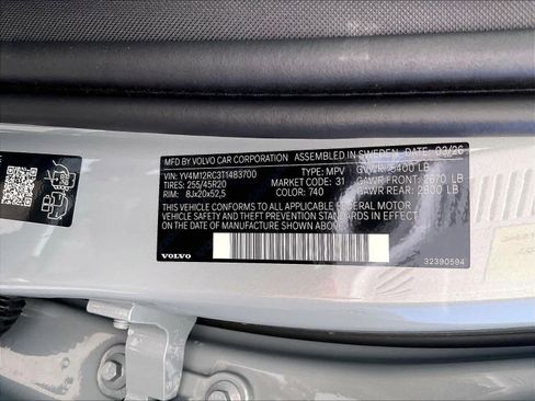 New 2026 Volvo XC60 B5 Plus w/ Climate Package AWD/4WD image 36