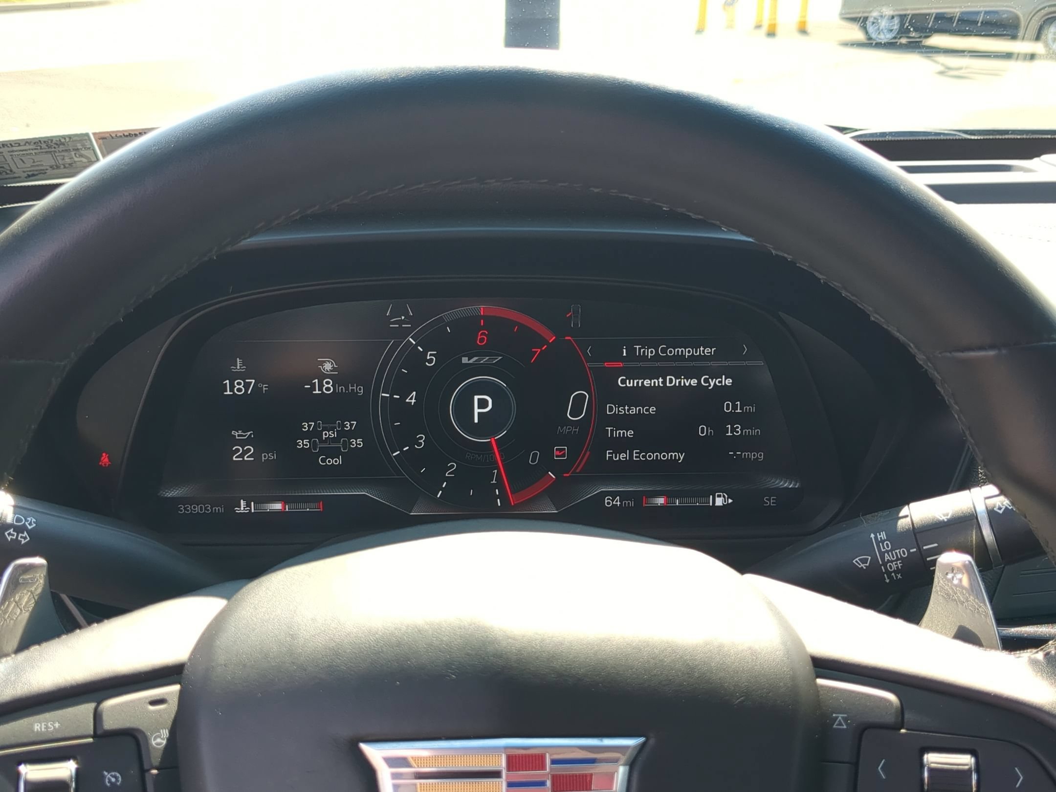 Certified 2022 Cadillac CT4 V w/ Technology Package RWD image 10