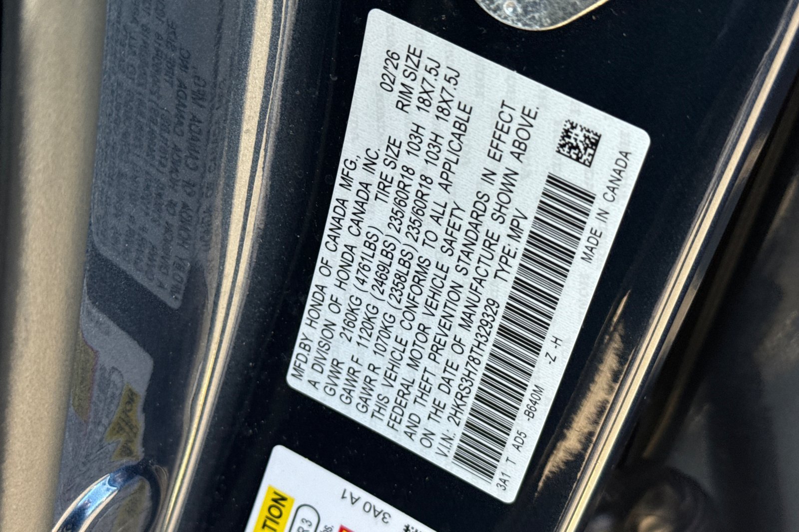 Certified 2026 Honda CR-V EX-L image 28