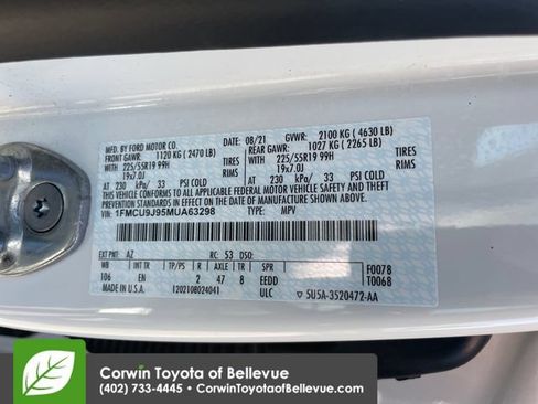 Used 2021 Ford Escape Titanium AWD/4WD image 24