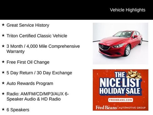 Used 2017 MAZDA MAZDA6 Sport image 3