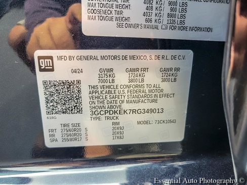 Certified 2024 Chevrolet Silverado 1500 LT AWD/4WD image 28