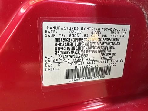 Used 2013 Nissan Sentra SR w/ Premium Pkg FWD image 44
