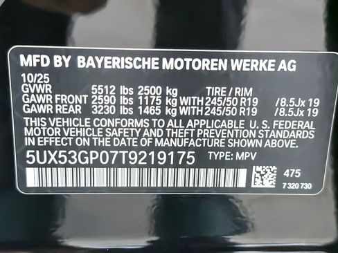Used 2026 BMW X3 xDrive30i w/ Convenience Package AWD/4WD image 28