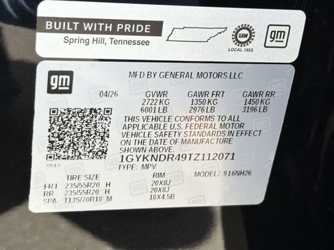 New 2026 Cadillac XT5 Premium Luxury AWD/4WD image 20