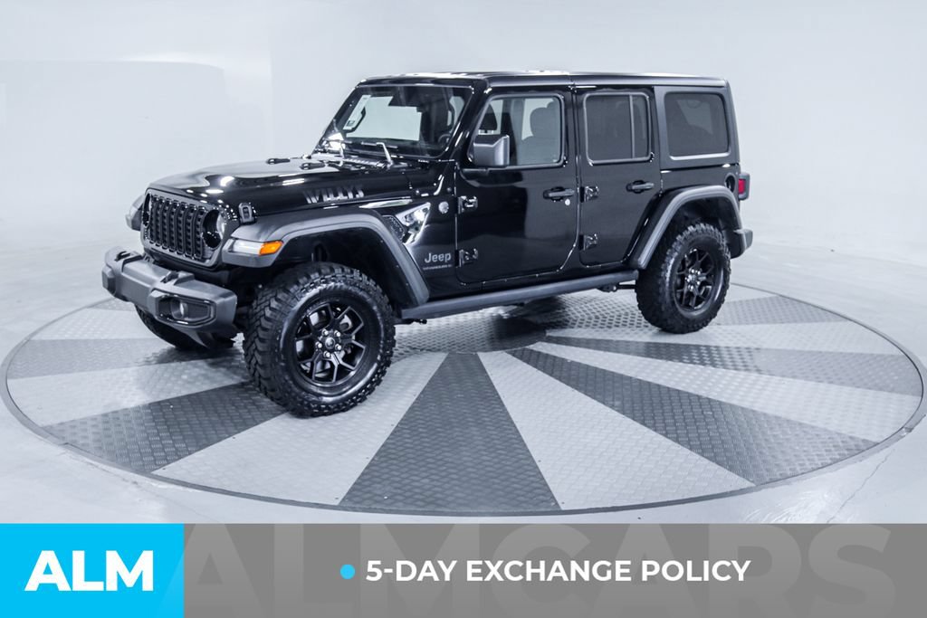 Used 2025 Jeep Wrangler Unlimited Sport AWD/4WD image 3
