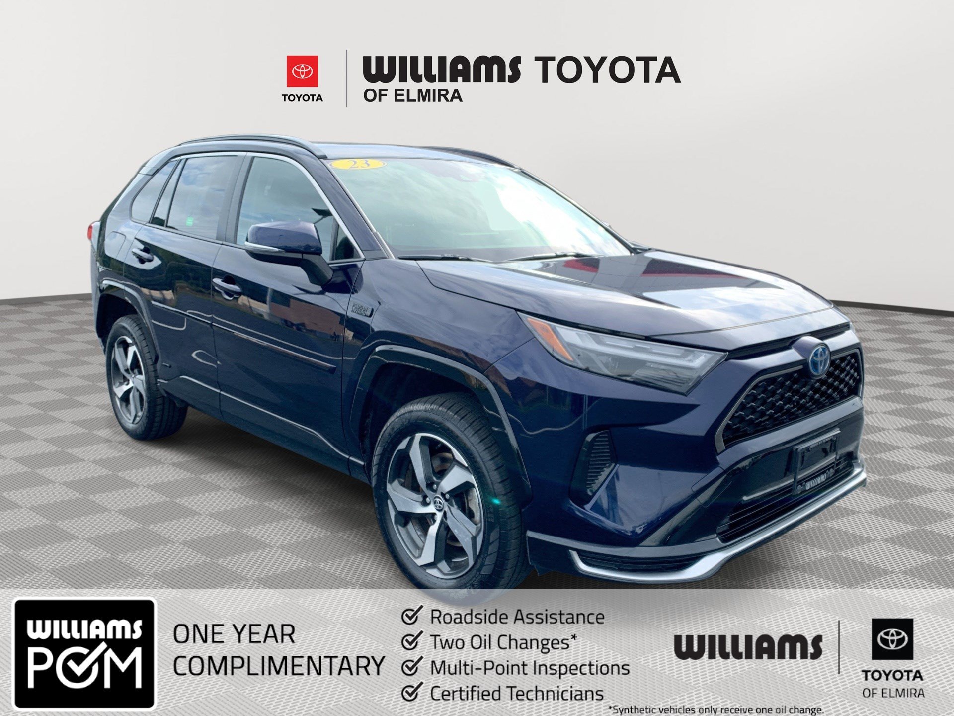 Certified 2023 Toyota RAV4 SE w/ Weather & Moonroof Package AWD/4WD image 1