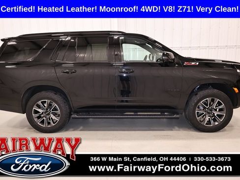 Used 2023 Chevrolet Tahoe Z71 w/ Luxury Package AWD/4WD image 1