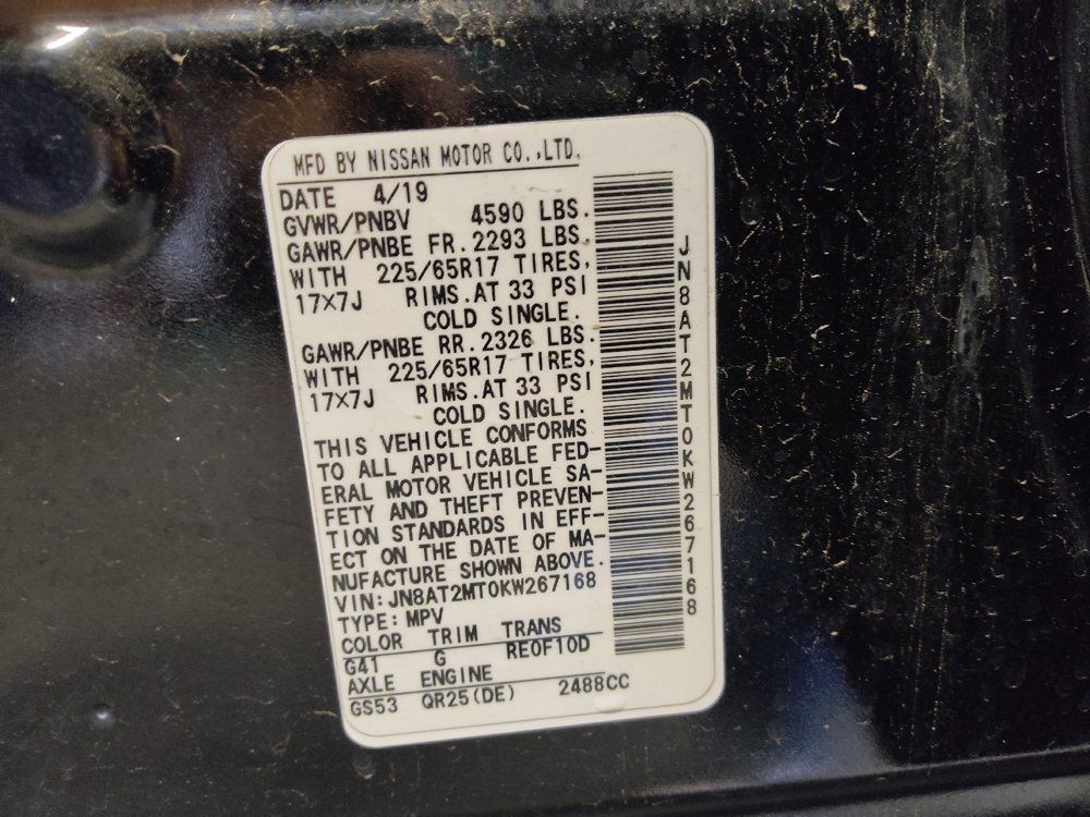 Used 2019 Nissan Rogue S w/ Special Edition Package FWD image 33