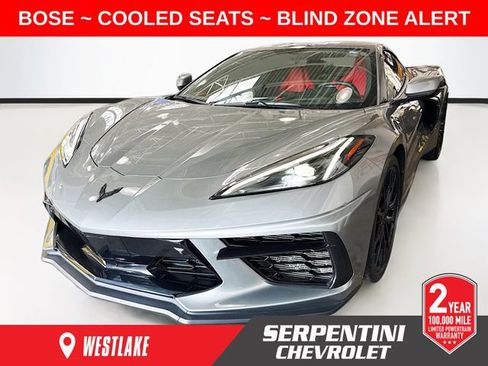 Used 2023 Chevrolet Corvette Stingray Preferred Cpe w/ Battery Protection Package RWD image 1