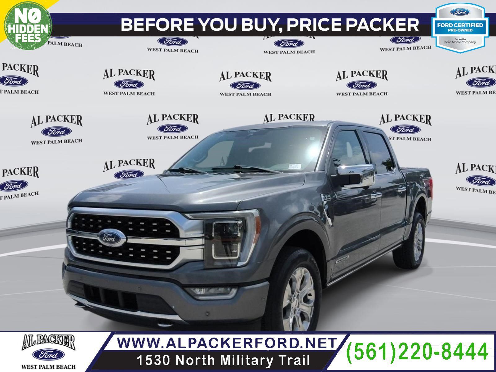 Used 2021 Ford F150 Platinum w/ Equipment Group 701A High AWD/4WD image 1