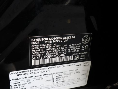 Used 2024 BMW X3 xDrive30i AWD/4WD image 56