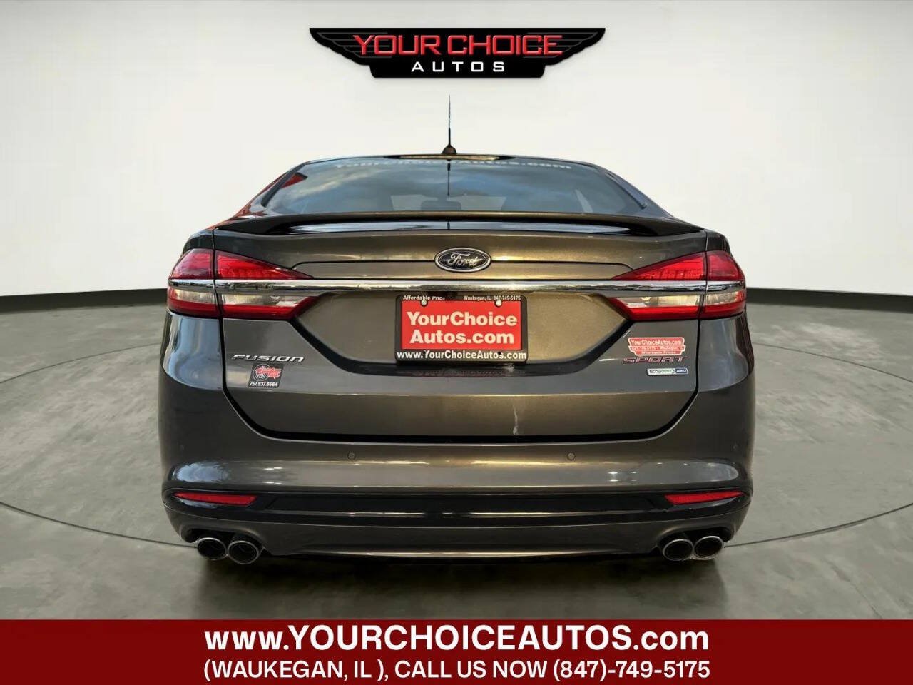 Used 2017 Ford Fusion Sport w/ Equipment Group 401A AWD/4WD image 4