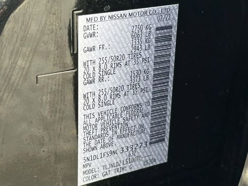 Used 2022 INFINITI QX60 Luxe w/ Cargo Package image 28