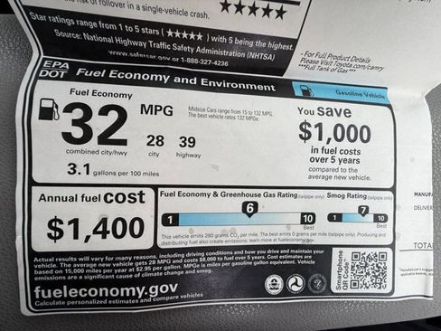 Used 2023 Toyota Camry LE image 32