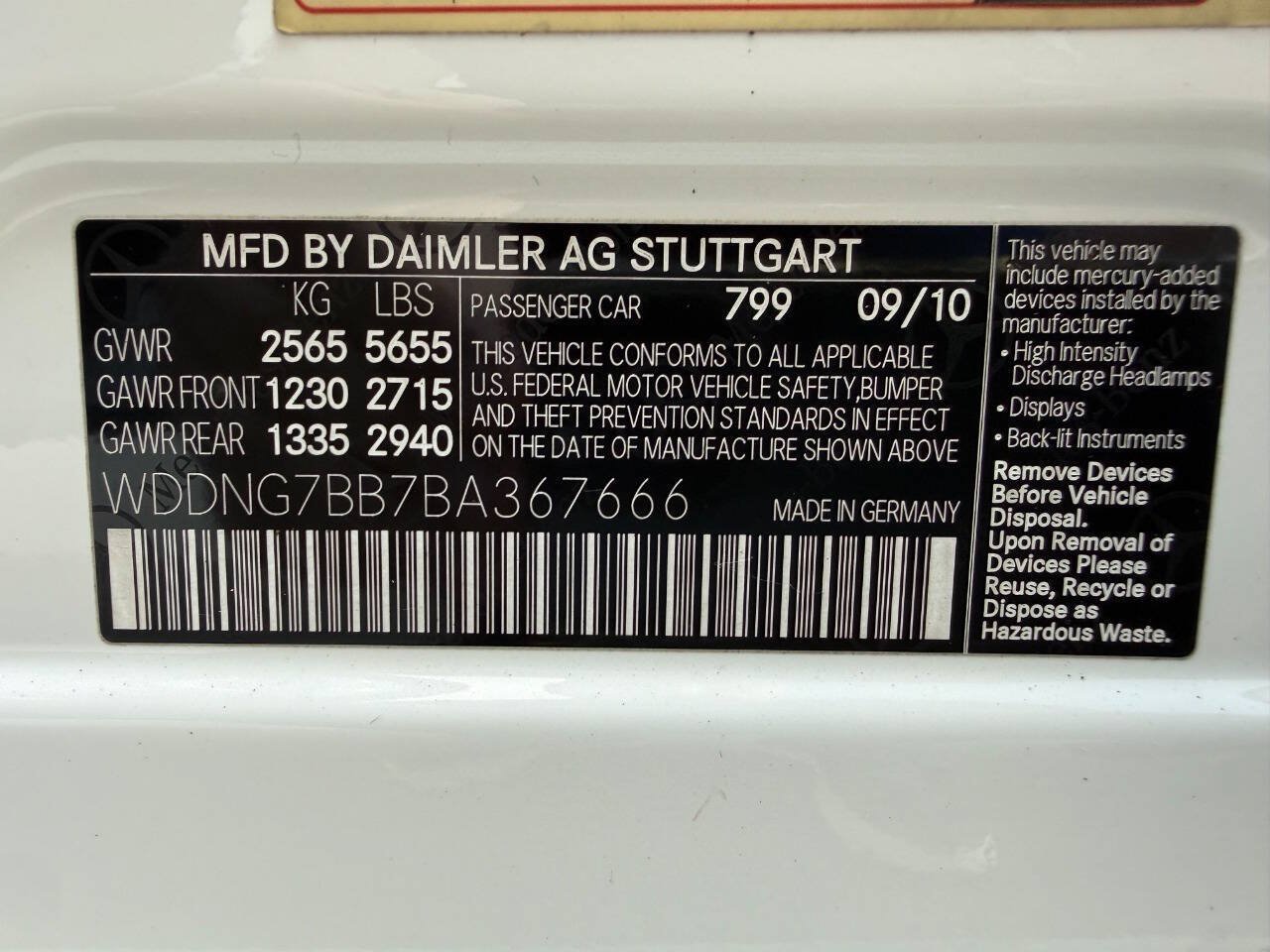 Used 2011 Mercedes-Benz S 550 image 58