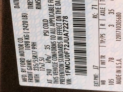 Used 2018 Ford Escape S image 34