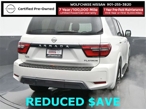 Certified 2024 Nissan Armada Platinum w/ Captain's Chairs Package image 5