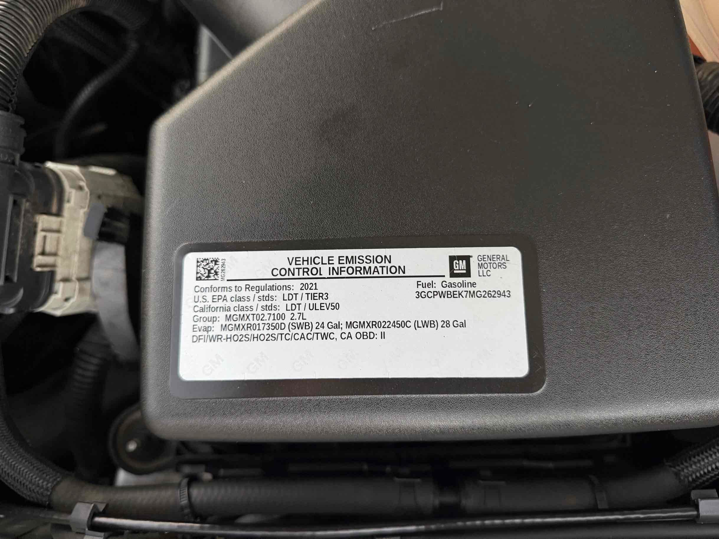 Used 2021 Chevrolet Silverado 1500 Custom RWD image 22