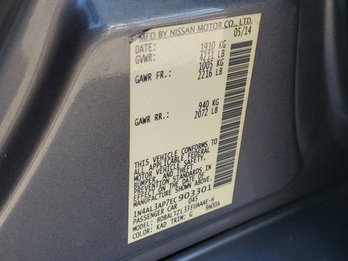 Used 2014 Nissan Altima 2.5 SV w/ Convenience Package image 31