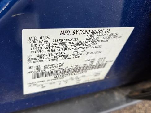 Used 2020 Ford EcoSport S FWD image 19