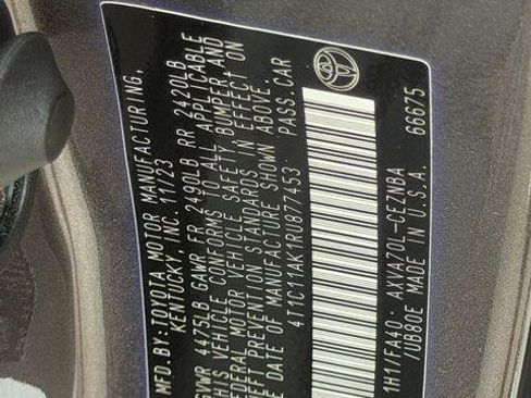Certified 2024 Toyota Camry LE FWD image 27
