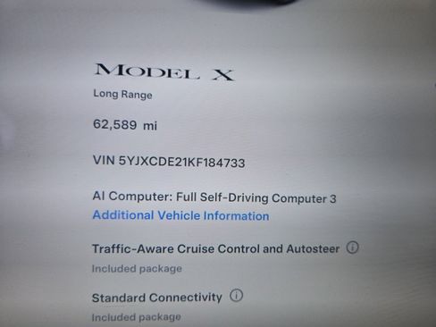 Used 2019 Tesla Model X Long Range AWD/4WD image 41