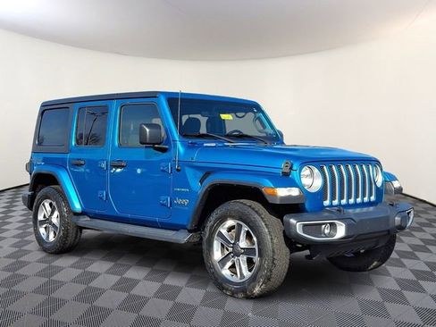 Used 2020 Jeep Wrangler Unlimited Sahara AWD/4WD image 1