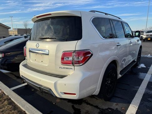 Used 2019 Nissan Armada Platinum w/ Captain's Chairs Package image 2