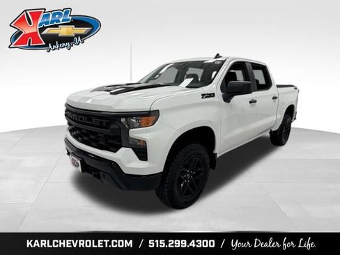 Certified 2026 Chevrolet Silverado 1500 Custom Trail Boss w/ Dark Appearance Package AWD/4WD image 1
