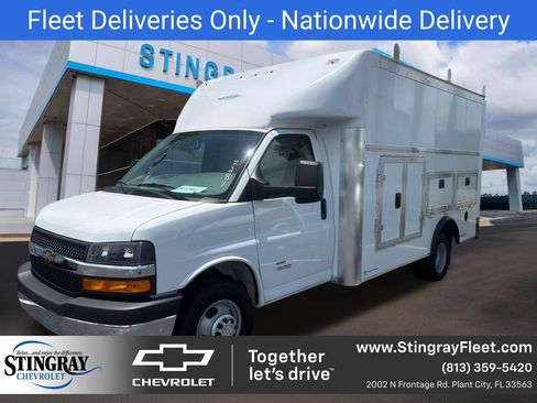 New 2026 Chevrolet Express 4500 w/ Power Convenience Package RWD image 1