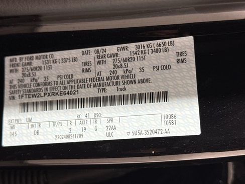 Used 2024 Ford F150 STX AWD/4WD image 27