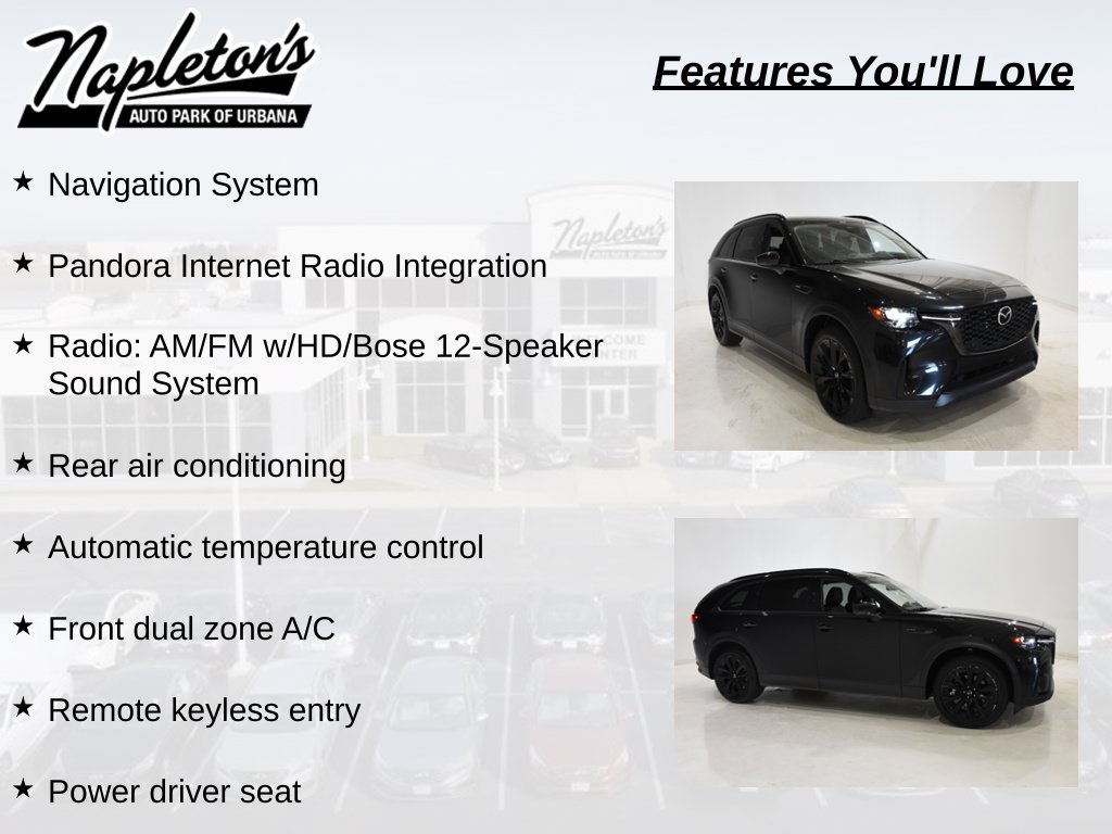 Used 2025 MAZDA CX-90 3.3 Turbo w/ Premium Sport Pkg AWD/4WD image 7
