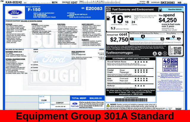 Used 2025 Ford F150 XLT w/ Equipment Group 301A Standard AWD/4WD image 12