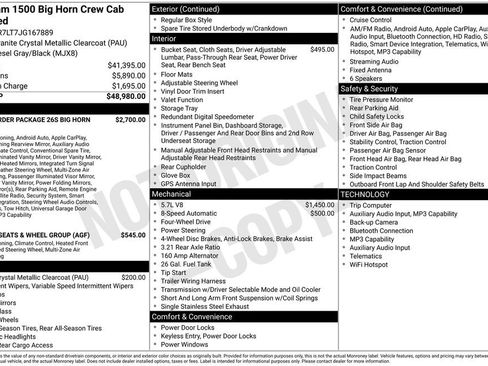Used 2018 RAM 1500 Big Horn AWD/4WD image 6