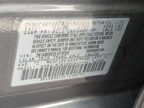 Used 2020 Nissan Sentra SR FWD image 37
