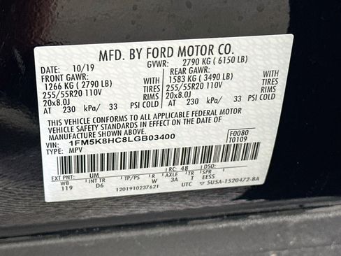 Used 2020 Ford Explorer Platinum AWD/4WD image 12