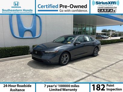 Certified 2024 Honda Accord EX