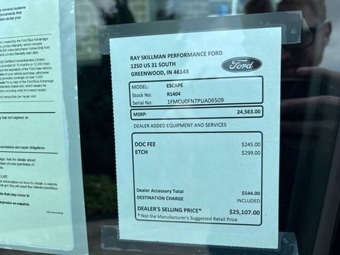 Certified 2023 Ford Escape Base image 3