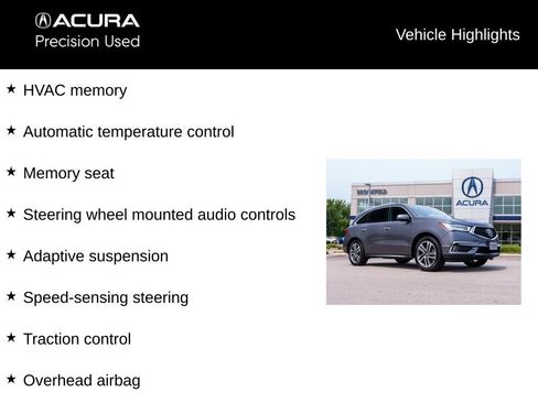 Certified 2017 Acura MDX SH-AWD w/ Advance Package image 9