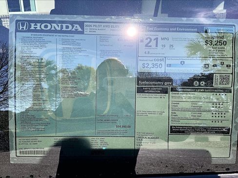 New 2026 Honda Pilot Elite image 18