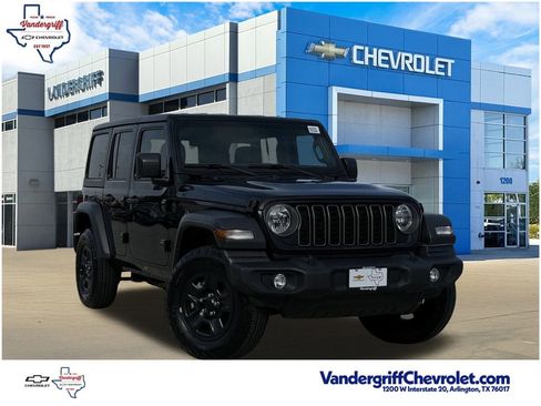 Used 2025 Jeep Wrangler Sport image 1