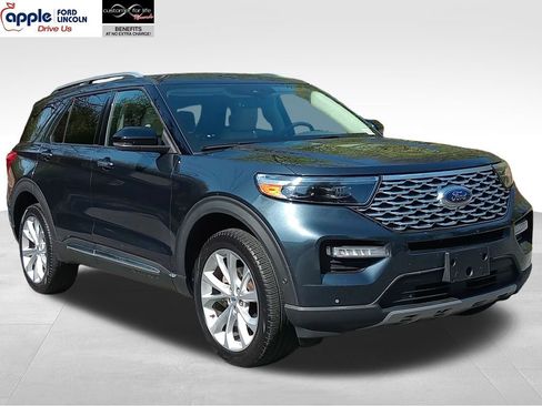 Certified 2022 Ford Explorer Platinum w/ Equipment Group 601A AWD/4WD image 1