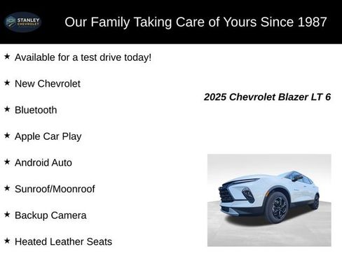 New 2025 Chevrolet Blazer LT w/ Sound & Technology Package FWD image 9