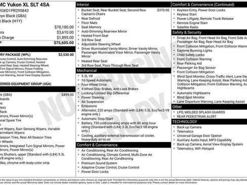 Used 2023 GMC Yukon XL SLT w/ SLT Luxury Package AWD/4WD image 2