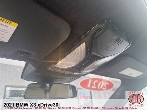 Used 2021 BMW X3 xDrive30i w/ Convenience Package image 21