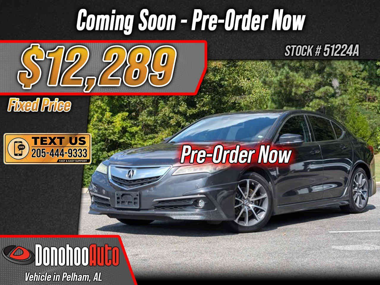 Used 2015 Acura TLX w/ Advance Package FWD image 1