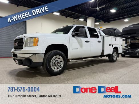 Used 2014 GMC Sierra 3500 W/T w/ Snow Plow Prep Package AWD/4WD image 1